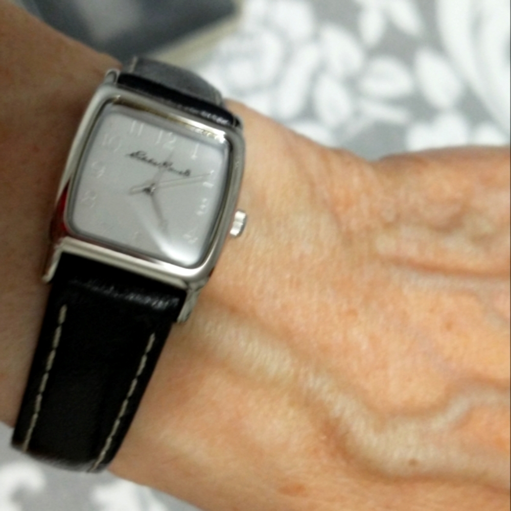 Eddie Bauer watch with leather strap